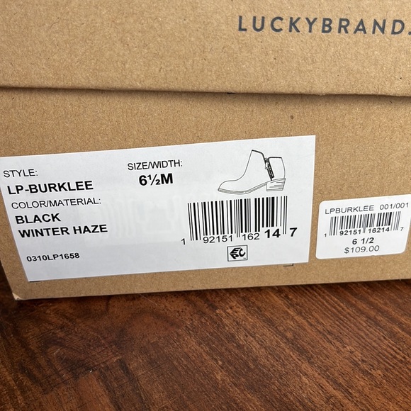 Lucky Brand Black Boots - Picture 4 of 4